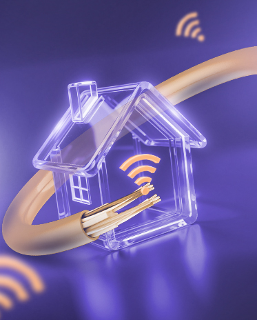 فايبر منزلي